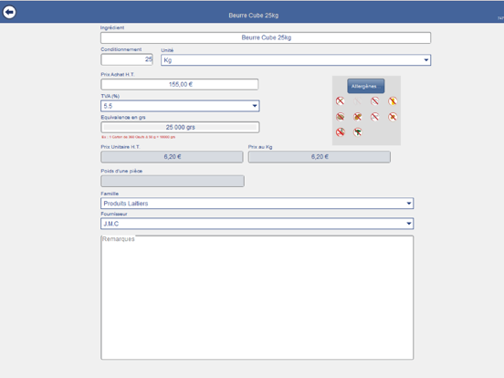 Screenshot #6 pour Easy-Recette