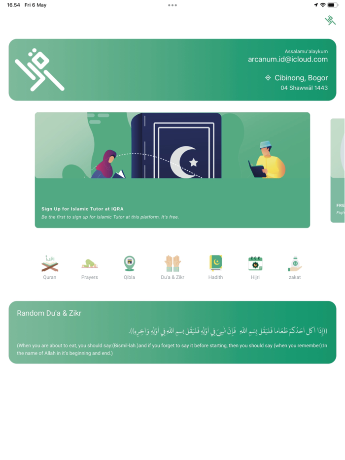 IQRA - Muslim Assistant