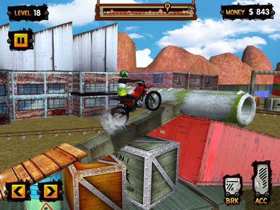 Trials Gold 3D iPad screenshot