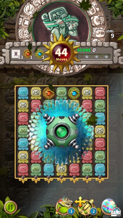 Glyph of Maya Match 3 Puzzle screenshot-4