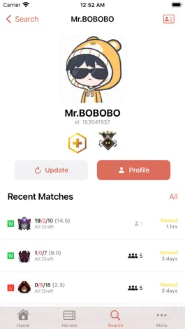 Game screenshot D2A (Companion for Dota2) apk