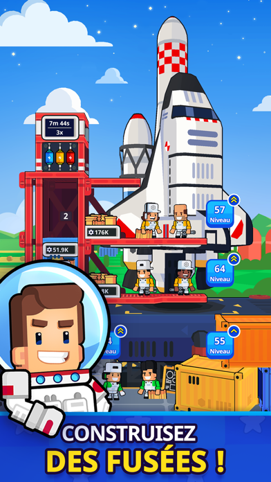 Screenshot #1 pour Rocket Star:Magnat de l'espace