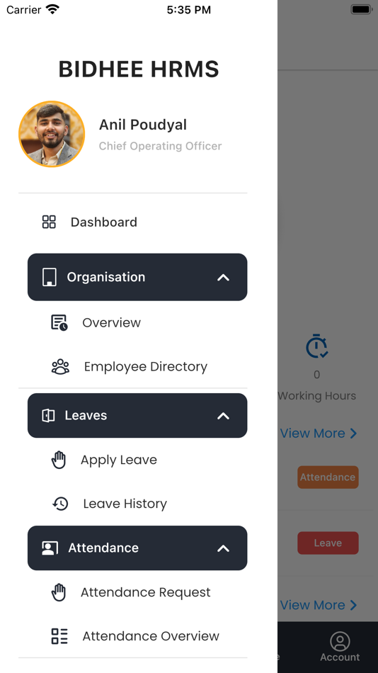 #4. Bidhee HRMS and Payroll (iOS) 由: Subash Sapkota