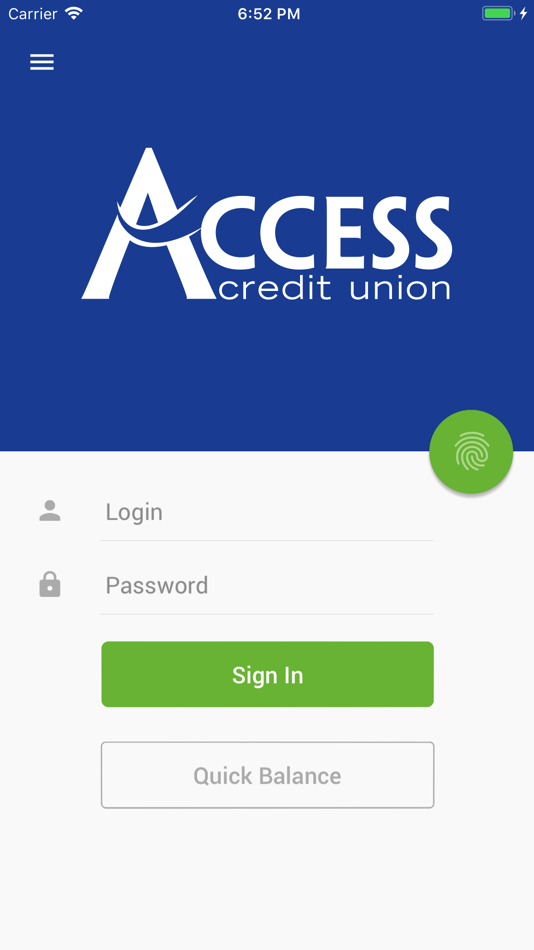 #1. Access Credit Union (iOS) 由: ACCESS CU