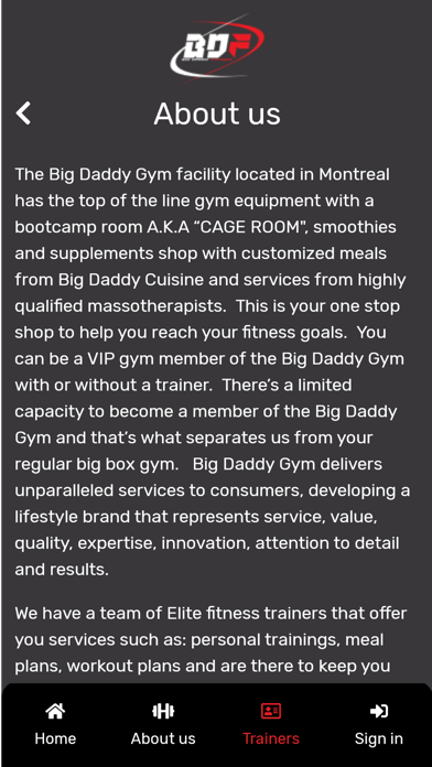 Big Daddy Fitness Screenshot