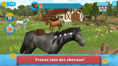 Screenshot #3 pour Horse World - Saut d'obstacles