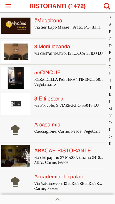 Screenshot #1 pour VetrinaToscana