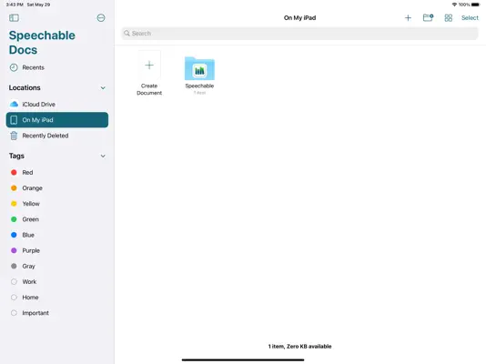 Speechable Docs