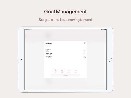 Thiro iPad screenshot 5 - Productivity app