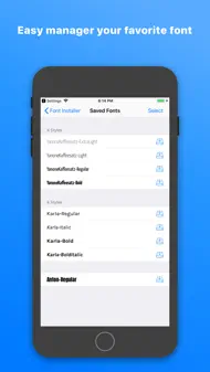 XFont - Custom Font Installer iphone bilder 2