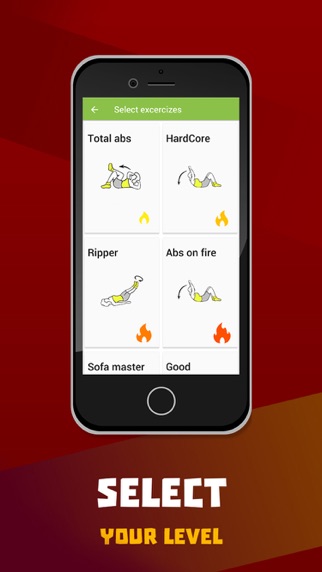 Screenshot #2 pour Abs workout Be Stronger