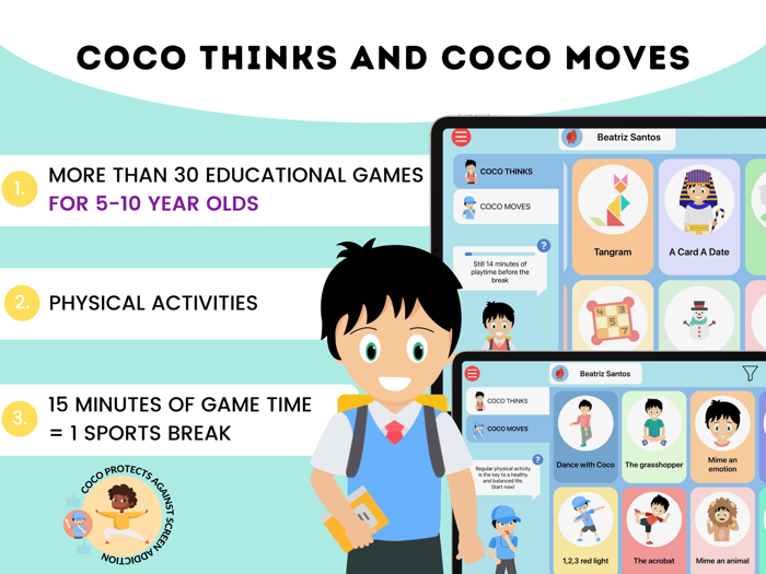 COCO THINKS and COCO MOVES