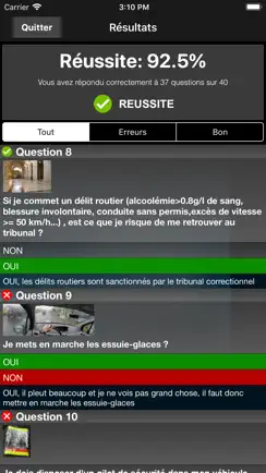 Quiz Code de la Route iPhone image 4