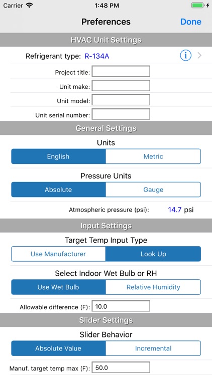 HVAC RefCharge screenshot-4