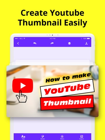 Thumbnail Maker: YT Banner Artのおすすめ画像1