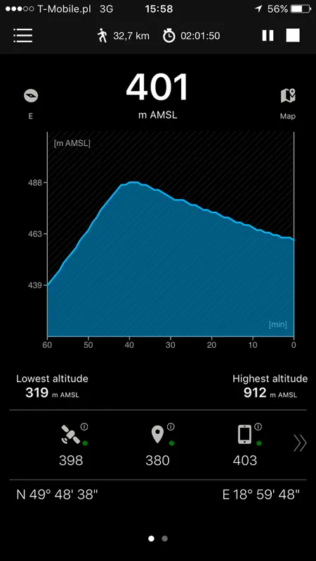 GPS Altimeter - Altitude & Map screenshot 2 of 9