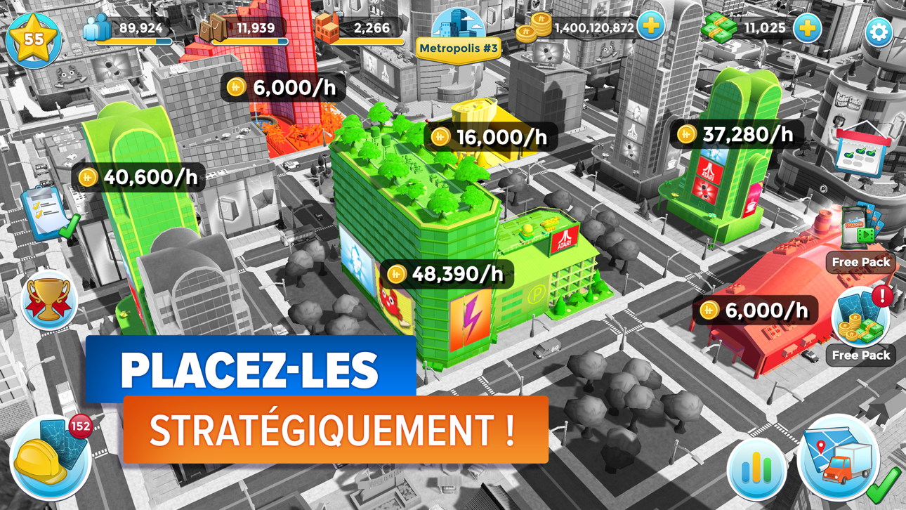 Citytopia® Build Your Own City iOS Mod IPA screenshot 4 - iOS game interface