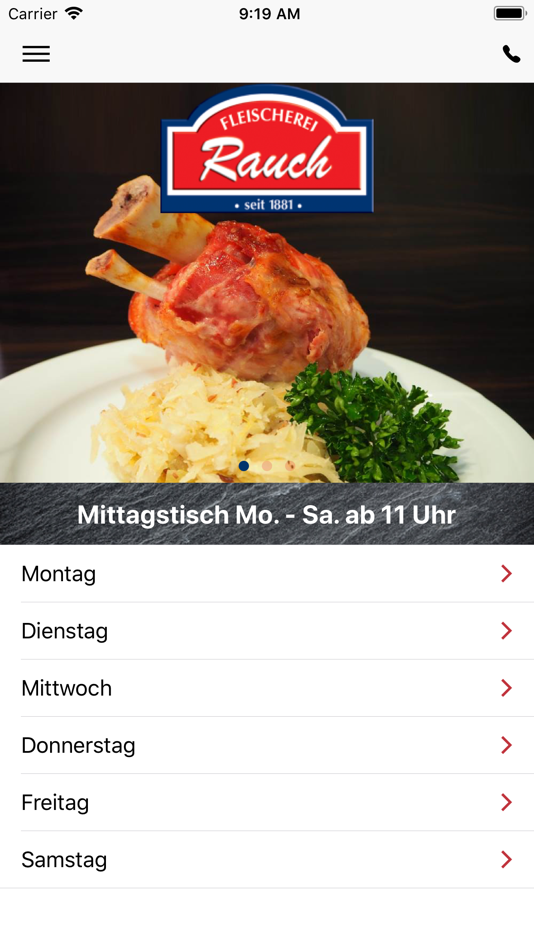 Fleischerei Rauch - 3.0 - (iOS)