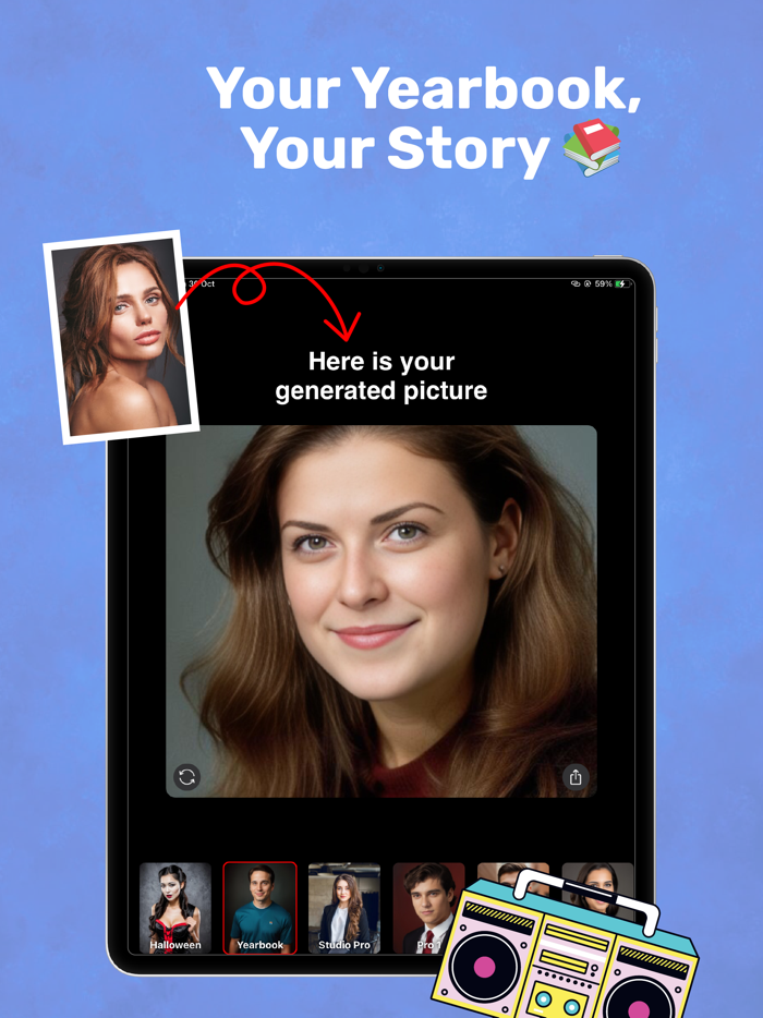 AI Photo Art Generator HeadAI