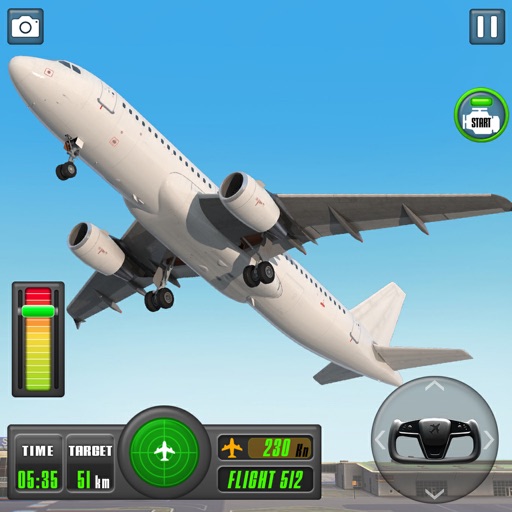 Airline Manager Airplane Games Icon