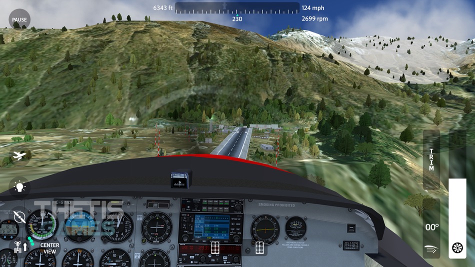 #2. FlyWings 2018 Flight Simulator (iOS) 由: Thetis Consulting