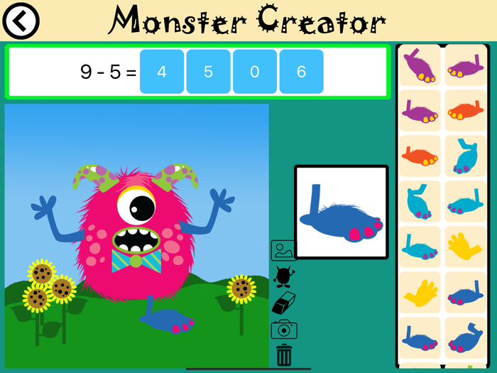 Monster Creator Math