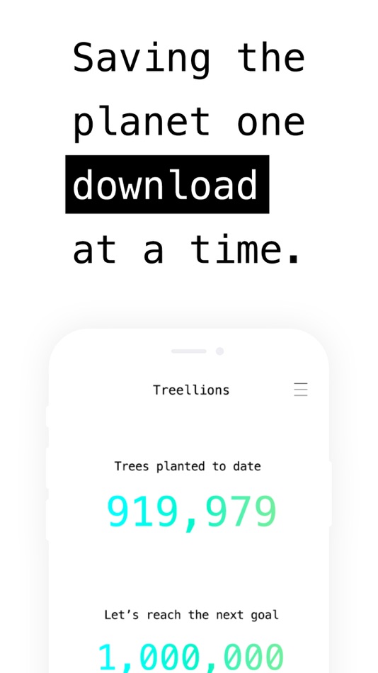 #3. Treellions - We Plant Trees (iOS) 由: ViewBug