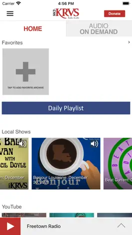 Game screenshot KRVS 88.7 FM apk