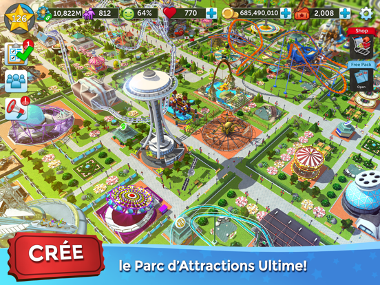 Screenshot #4 pour RollerCoaster Tycoon® Touch™