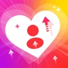 Followers More Likes Top Cards icon
