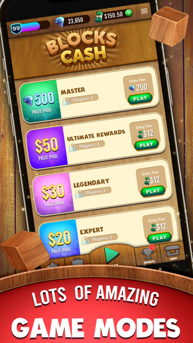 Blocks Cash: Win Real Money Screenshot