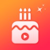 Icon Birthday Video Maker - status