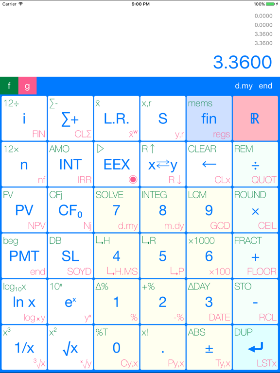 Screenshot #6 pour My RPN Calc