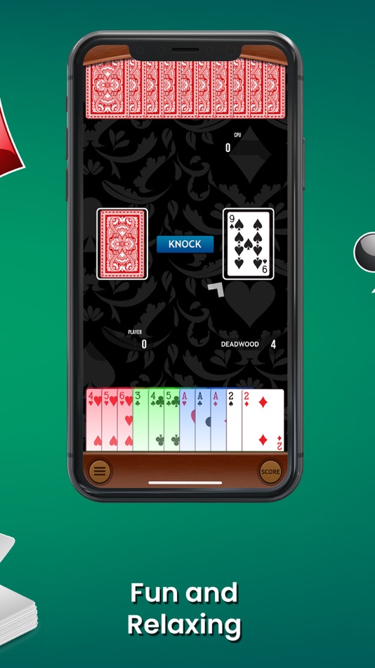 #4. Gin Rummy Card Game Classic™ (iOS) 由: Awesome Cool and Fun Free Games LLC