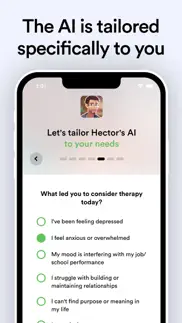 hector: ai therapist iphone screenshot 3
