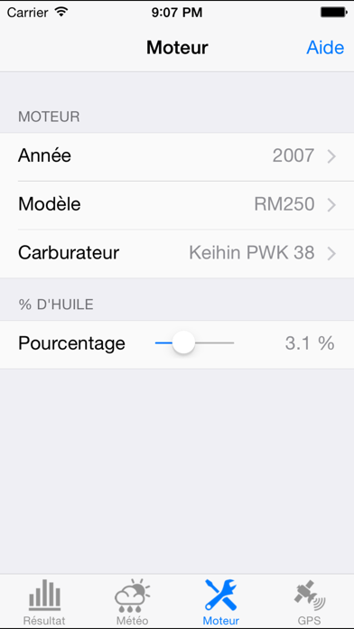 Screenshot #3 pour Carburation pour Suzuki RM 2T