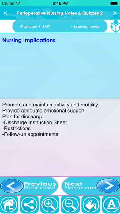 Perioperative Nursing Care Q&A Screenshot