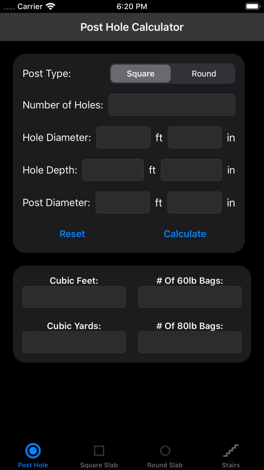 #1. Calculate Concrete (iOS) Podle: Brandon Grow