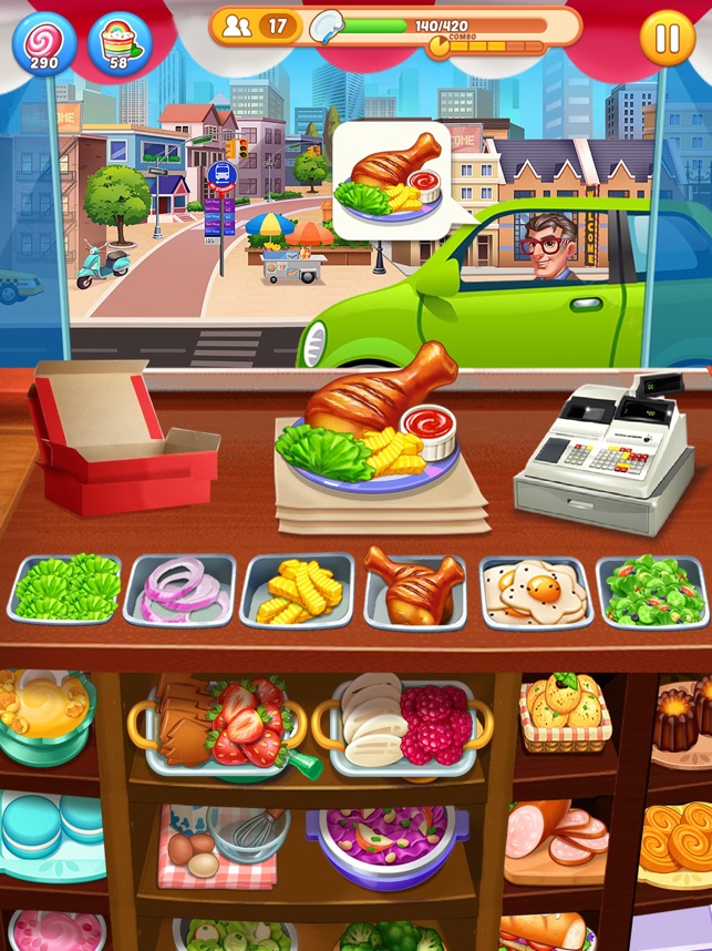 Crazy Chef Cooking Games by Casual Joy Limited