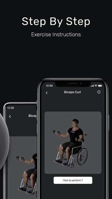 Wheel Fit - Wheelchair Fitness Screenshot