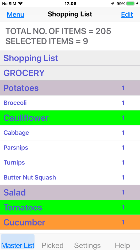 #5. Picking List (iOS) 由: Andrew Herring