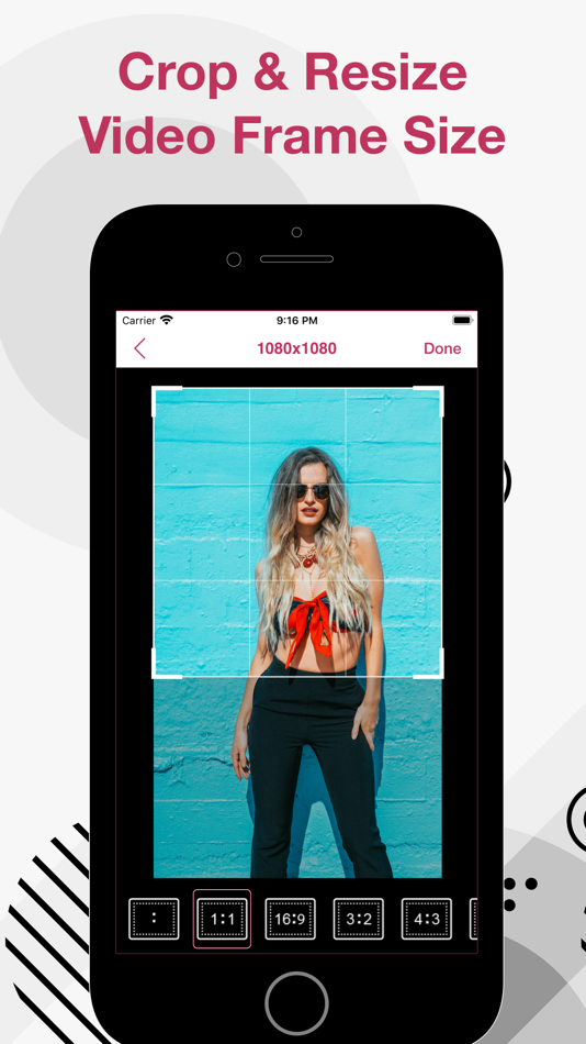 #3. Crop Video Photo Edit IG Frame (iOS) 由: Tran Thi Hong Thanh