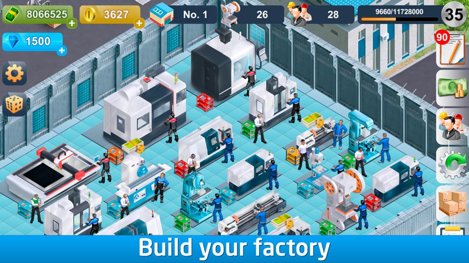 #1. Industrialist - My factory (iOS) 由: STM GAMES FZCO