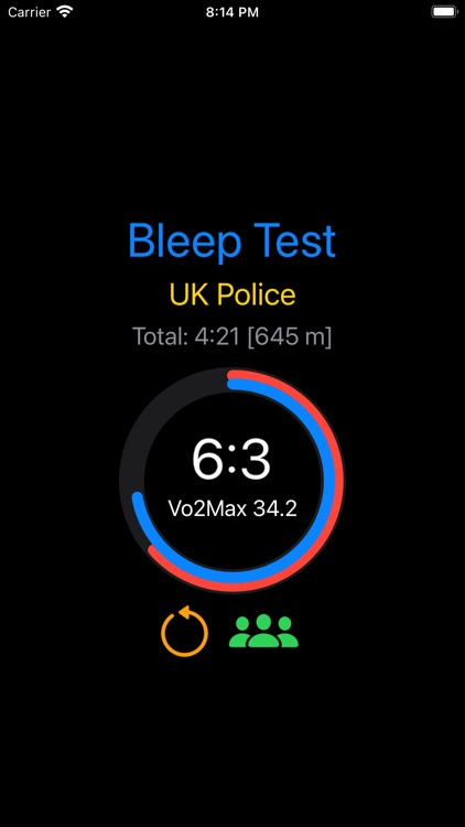 Bleep Test UK Police