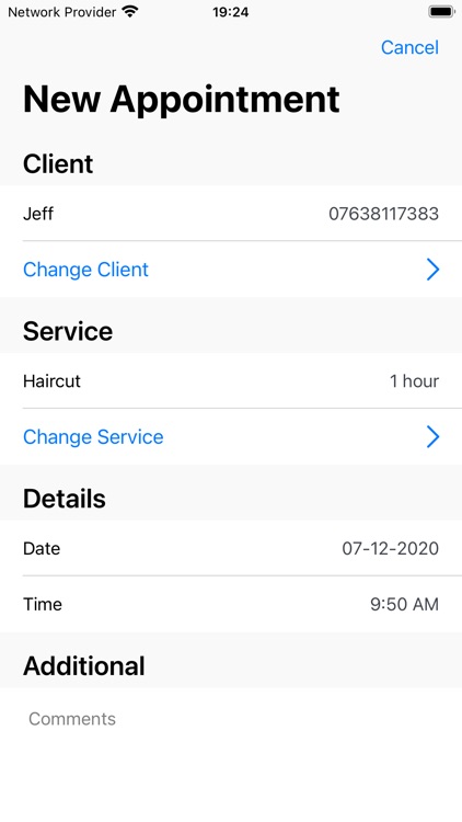 Appointment - Manager