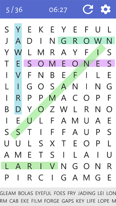 Word Search: Unlimited Puzzles Screenshot