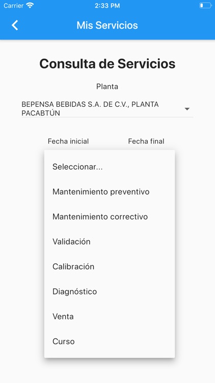 Pyasa Instrumentación