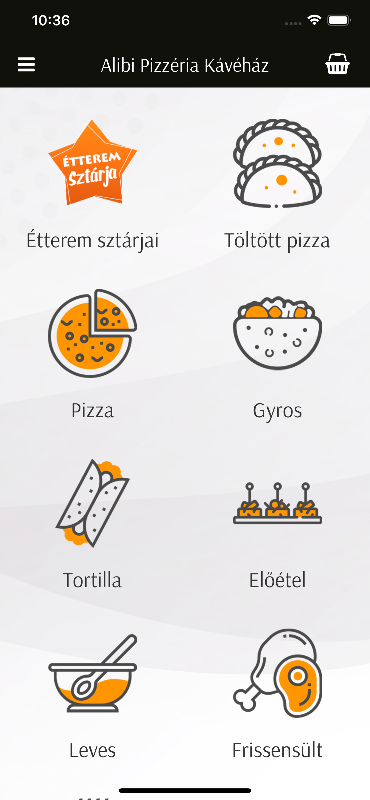 Alibi Pizzéria Kávéház