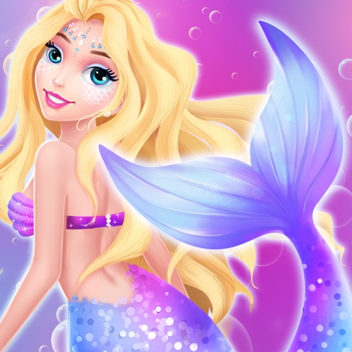 Princess Mermaid Girl Games Icon