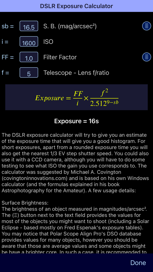 #9. Polar Scope Align Pro Watch (iOS) 由: Dimitrios Kechagias